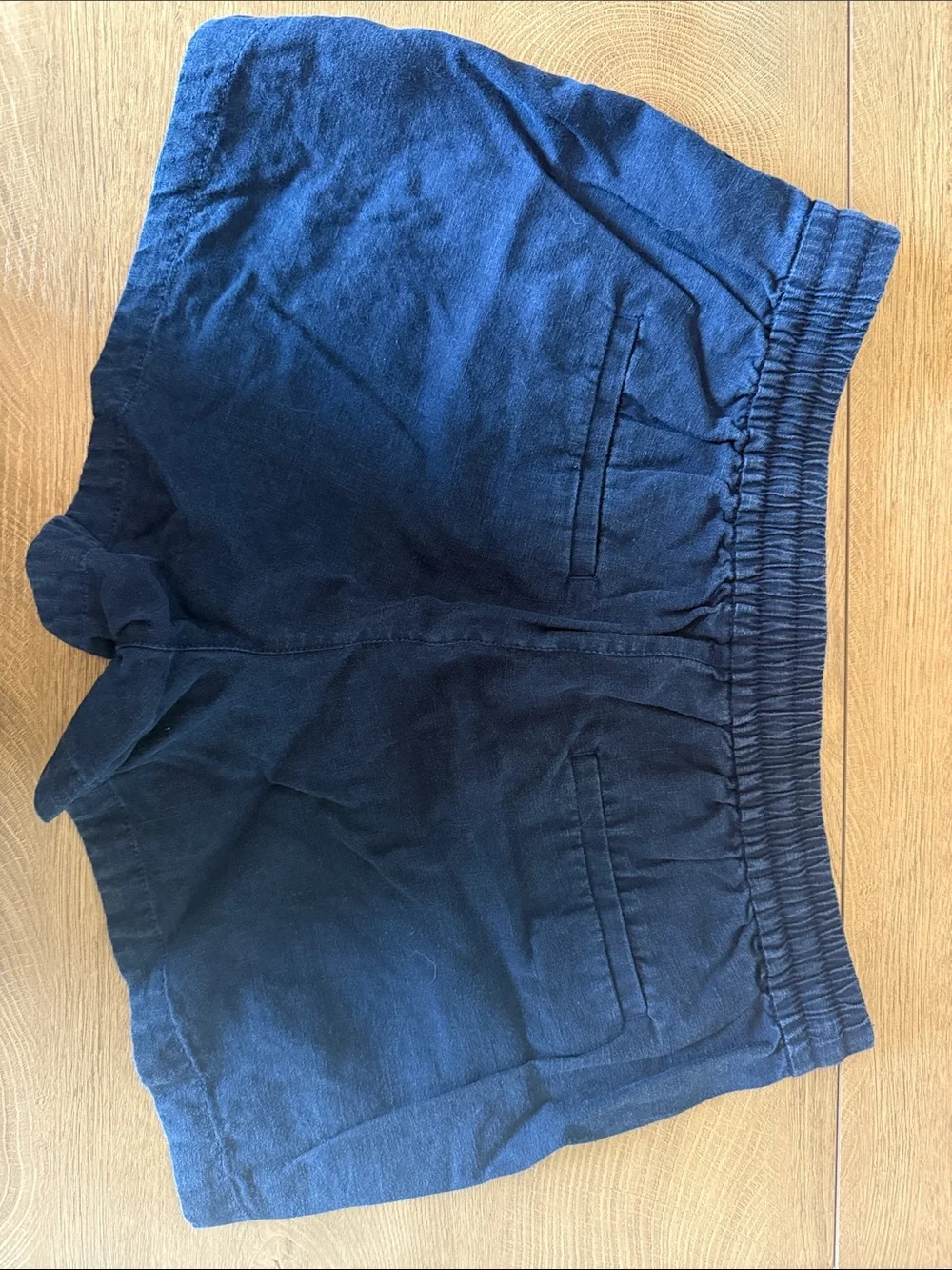 J. Crew Navy Women's Elastic-Waist shorts